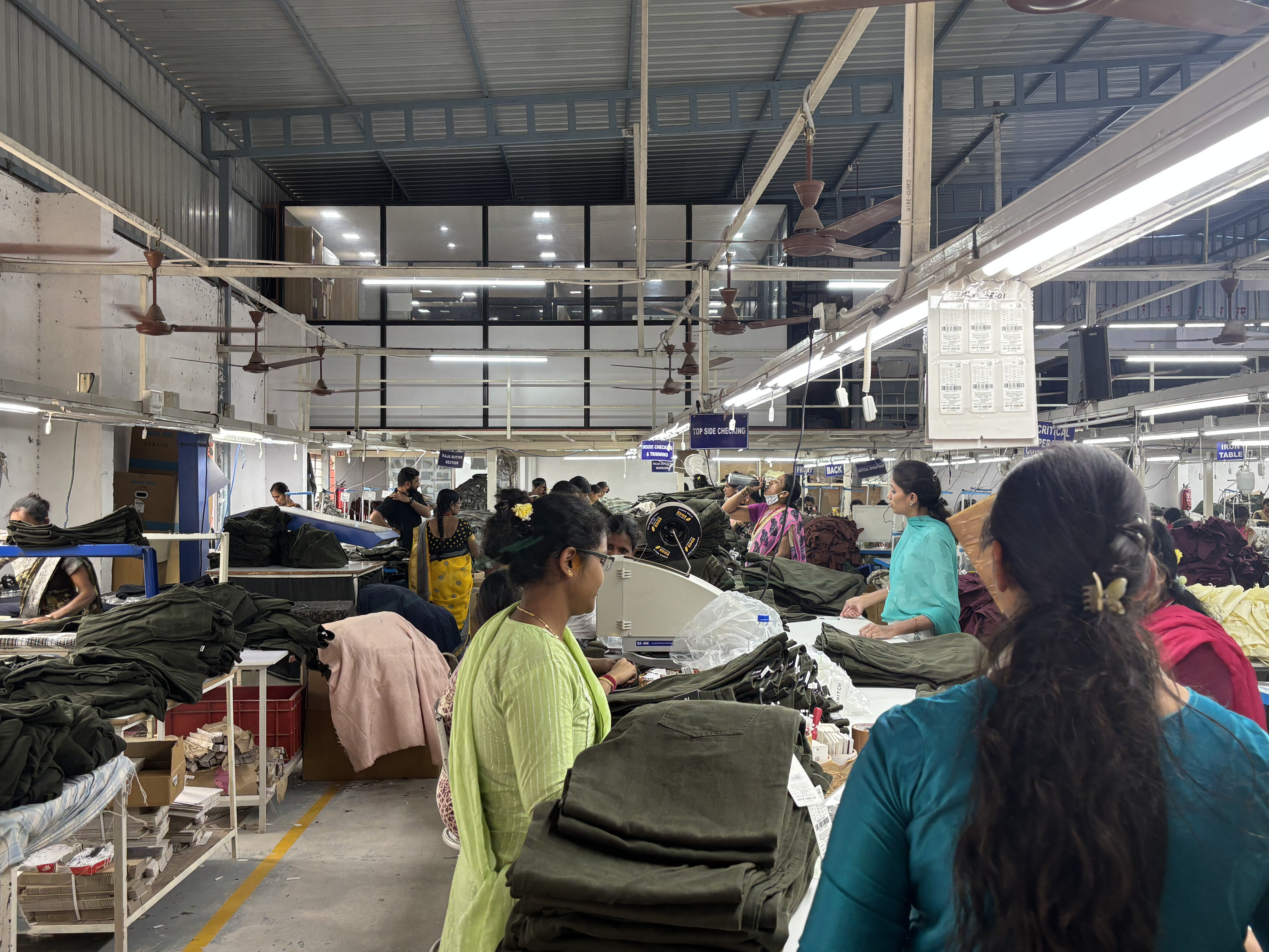 Luxe resort shirt stitching — GT Exports