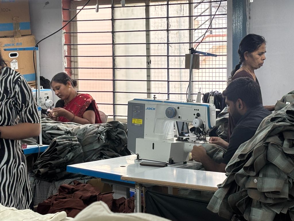 Stitching floor — GT Exports Bangalore